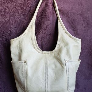 FRYE Campus Rivet Shoulder Leather Tote Handbag